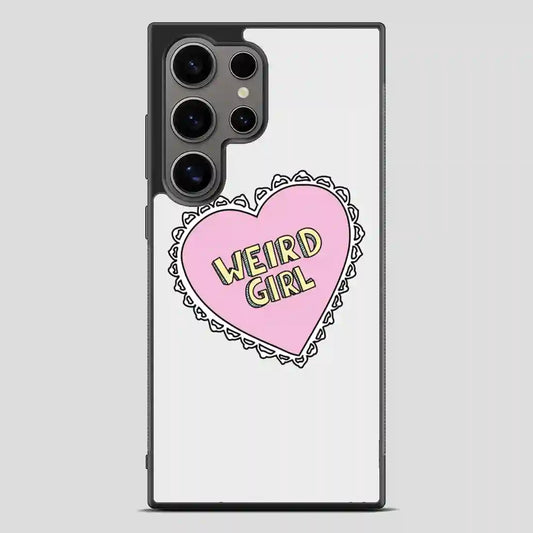 Weird Girl Heart Samsung Galaxy S24 Ultra Case