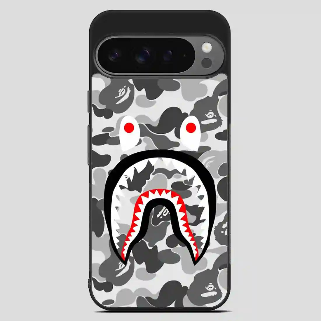 White Sark Pattern Google Pixel 9 Pro XL Case