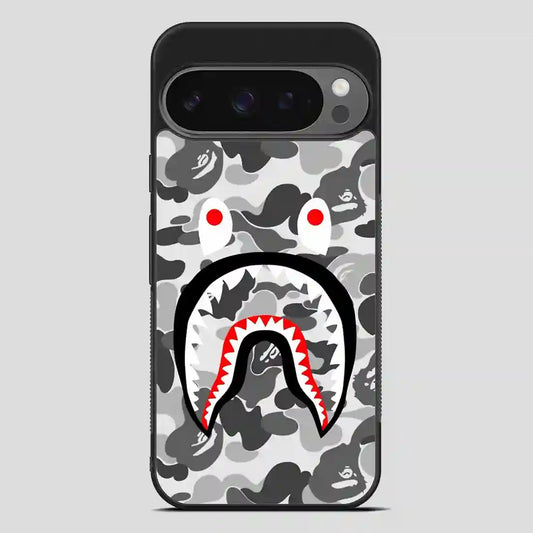 White Sark Pattern Google Pixel 9 Pro Case