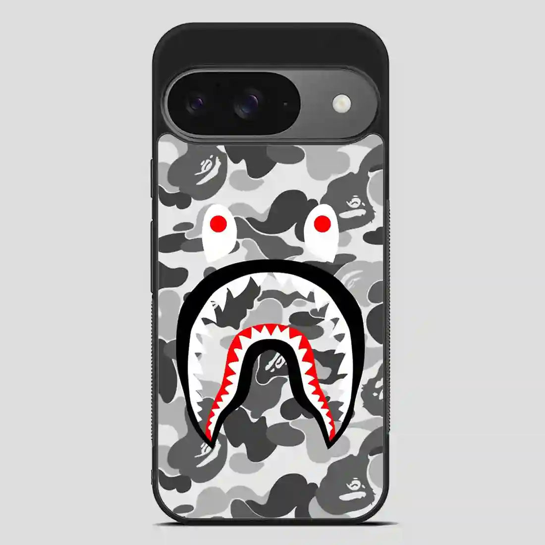 White Sark Pattern Google Pixel 9 Case