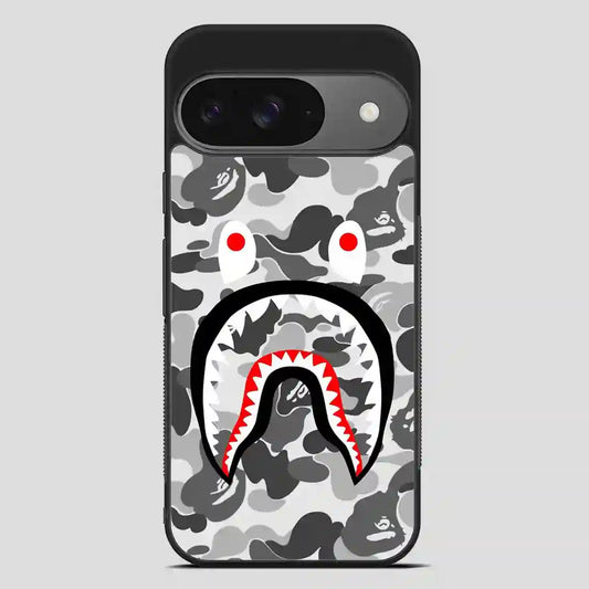 White Sark Pattern Google Pixel 9 Case