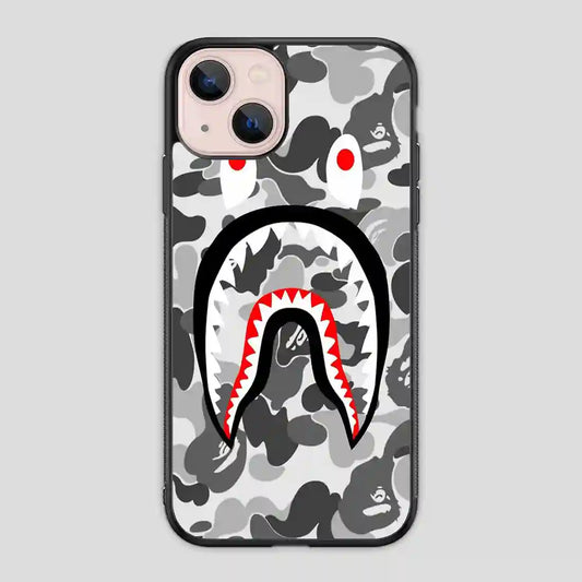 White Sark Pattern iPhone 13 Mini Case