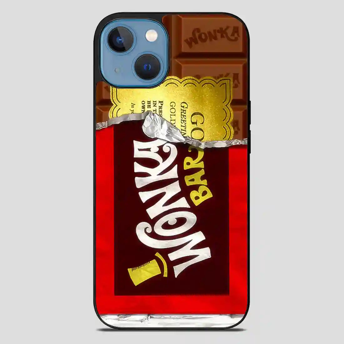 Willy Wonka Golden Ticket iPhone 13 Case