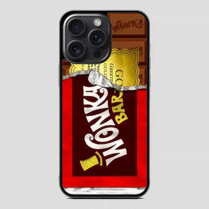 Willy Wonka Golden Ticket iPhone 15 Pro Case