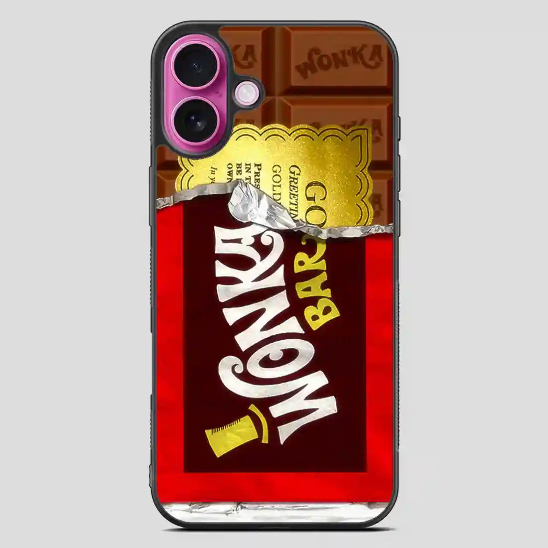 Willy Wonka Golden Ticket iPhone 16 Plus Case