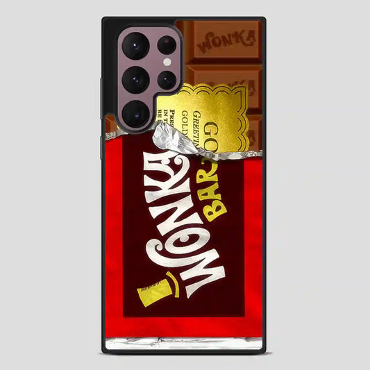 Willy Wonka Golden Ticket Samsung Galaxy S22 Ultra Case