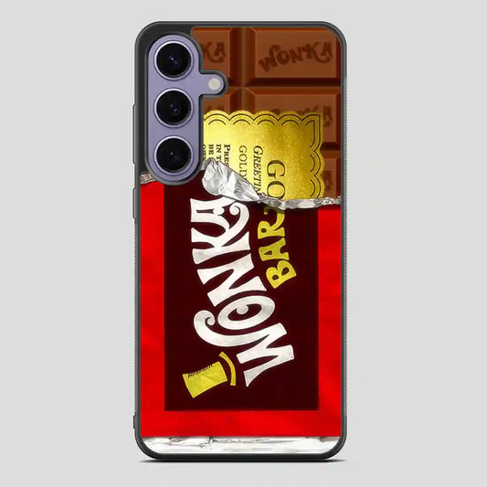 Willy Wonka Golden Ticket Samsung Galaxy S24 Case