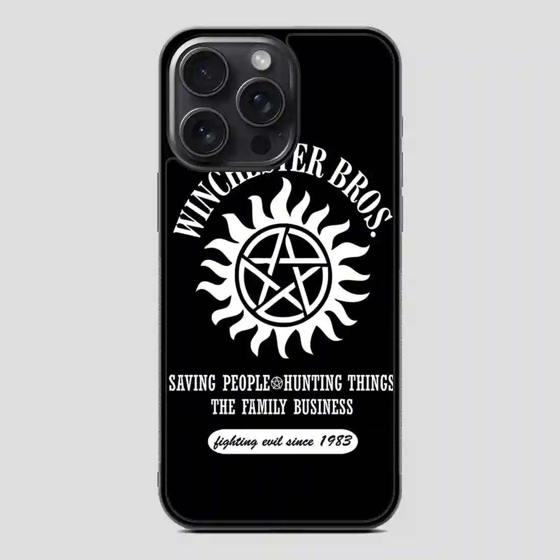 Winchester Bros iPhone 15 Pro Case