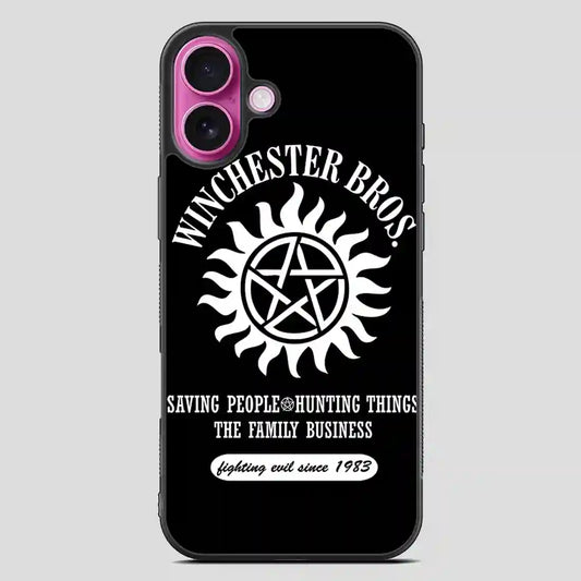 Winchester Bros iPhone 16 Plus Case