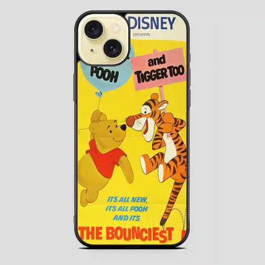 Winnie The Pooh Poster iPhone 15 Plus Case