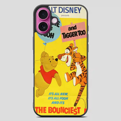 Winnie The Pooh Poster iPhone 16 Plus Case