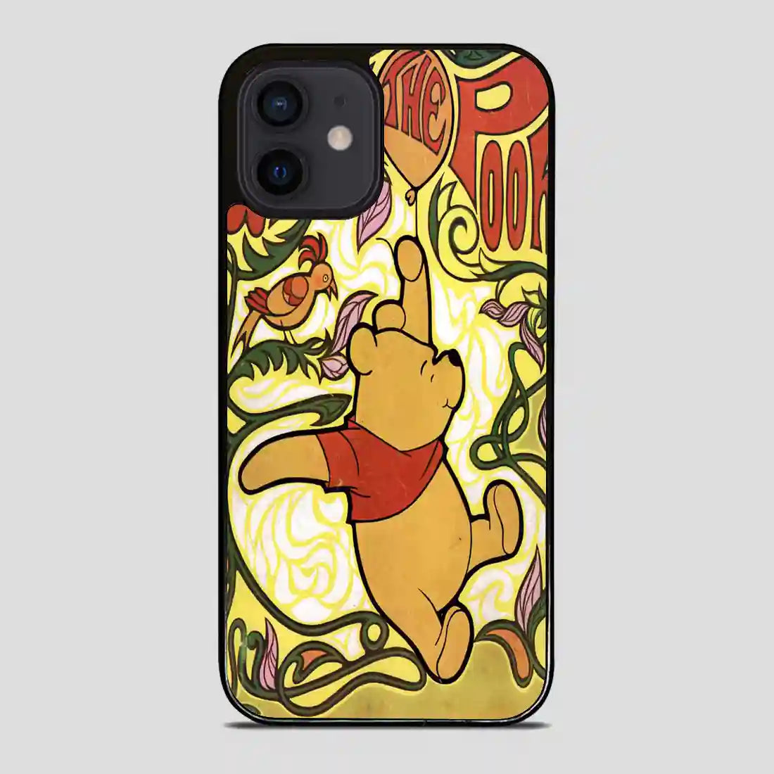 Winnie The Pooh Poster Retro iPhone 12 Mini Case