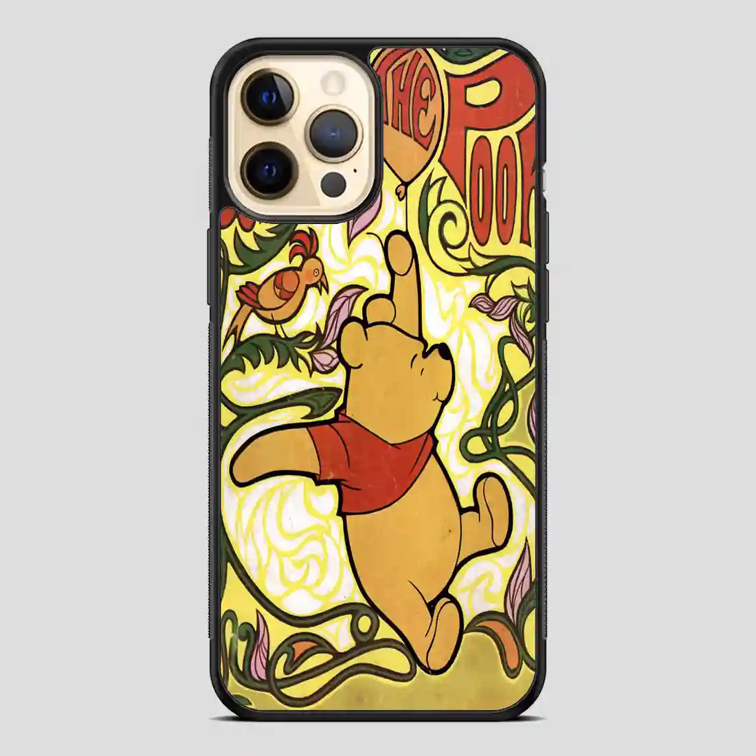 Winnie The Pooh Poster Retro iPhone 12 Pro Case