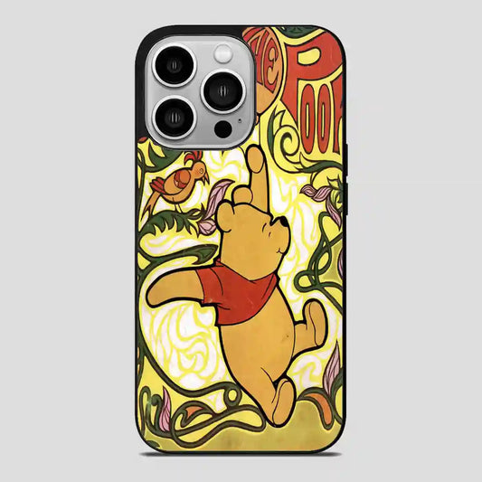 Winnie The Pooh Poster Retro iPhone 14 Pro Case