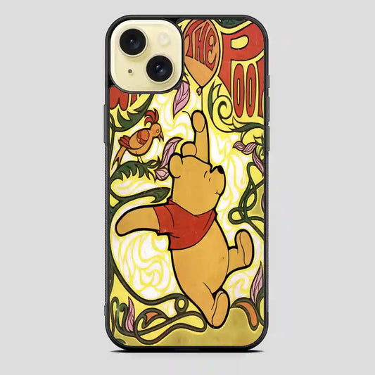 Winnie The Pooh Poster Retro iPhone 15 Plus Case