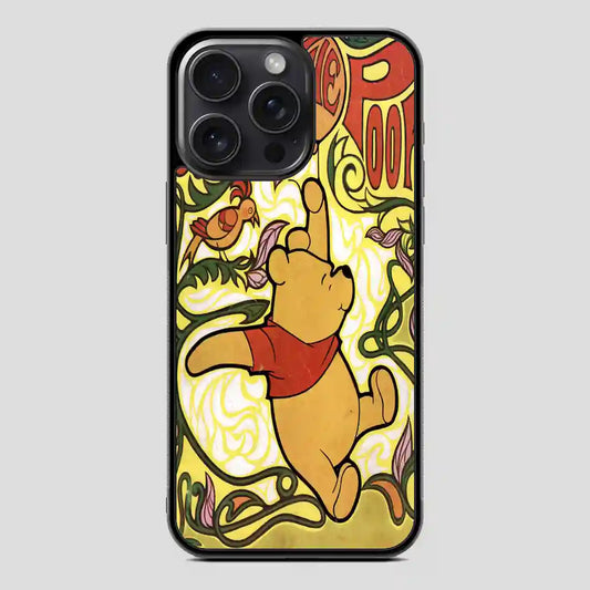 Winnie The Pooh Poster Retro iPhone 15 Pro Case