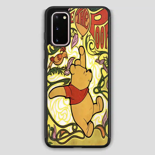 Winnie The Pooh Poster Retro Samsung Galaxy S20 Case