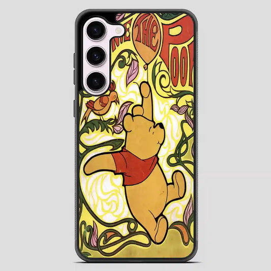 Winnie The Pooh Poster Retro Samsung Galaxy S23 Case