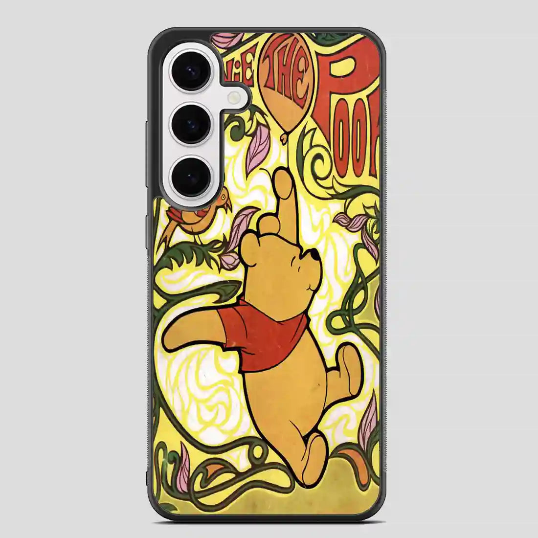 Winnie The Pooh Poster Retro Samsung Galaxy S24 Plus Case