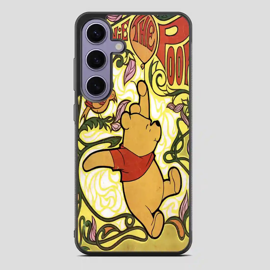 Winnie The Pooh Poster Retro Samsung Galaxy S24 Case