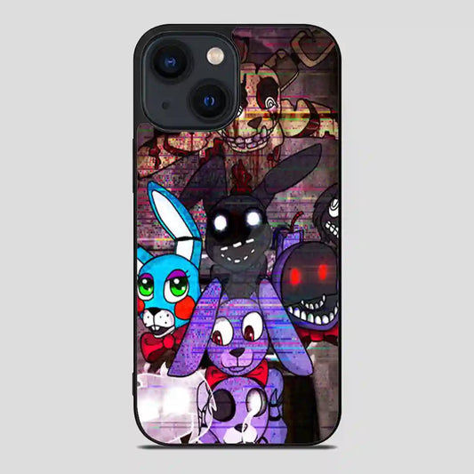 Withered Fnaf Bonnie Vintage iPhone 14 Case