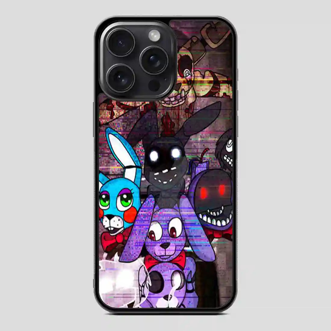 Withered Fnaf Bonnie Vintage iPhone 15 Pro Case