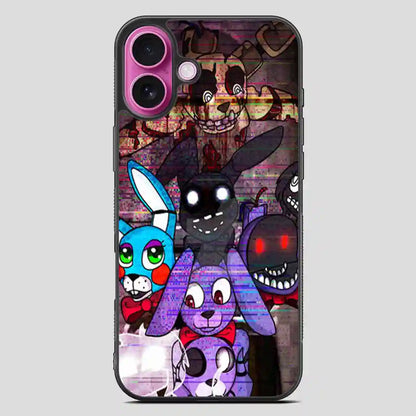 Withered Fnaf Bonnie Vintage iPhone 16 Plus Case