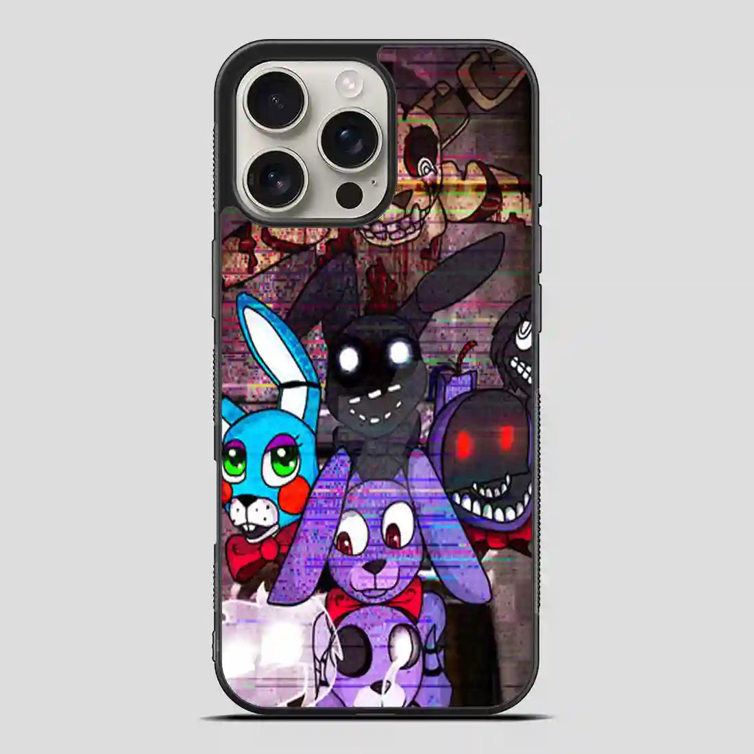 Withered Fnaf Bonnie Vintage iPhone 16 Pro Max Case