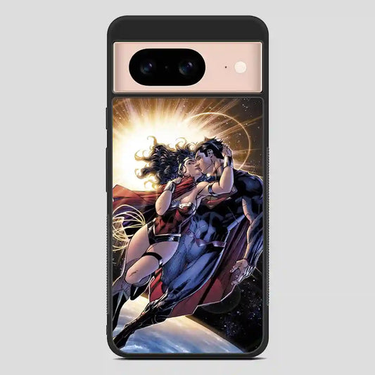 Wonder Woman Kiss Superman Google Pixel 8 Case