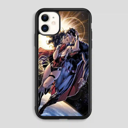 Wonder Woman Kiss Superman iPhone 11 Case