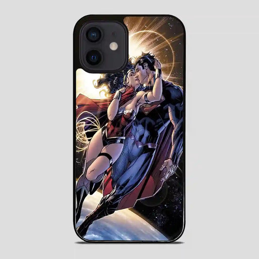 Wonder Woman Kiss Superman iPhone 12 Mini Case