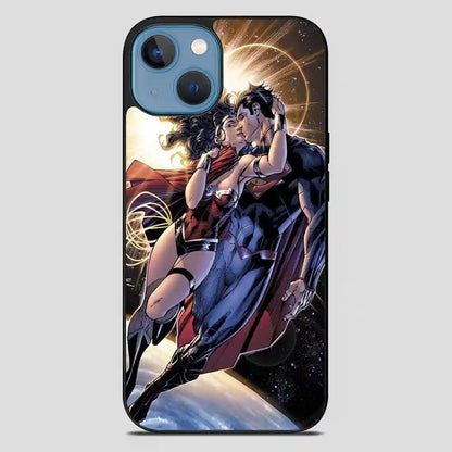 Wonder Woman Kiss Superman iPhone 13 Case