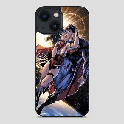 Wonder Woman Kiss Superman iPhone 14 Case