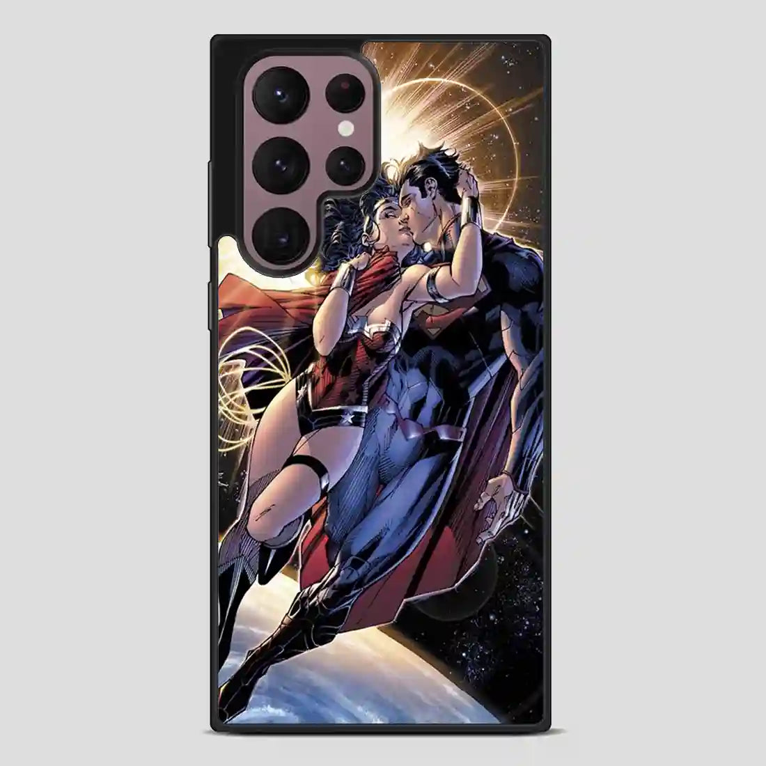 Wonder Woman Kiss Superman Samsung Galaxy S22 Ultra Case