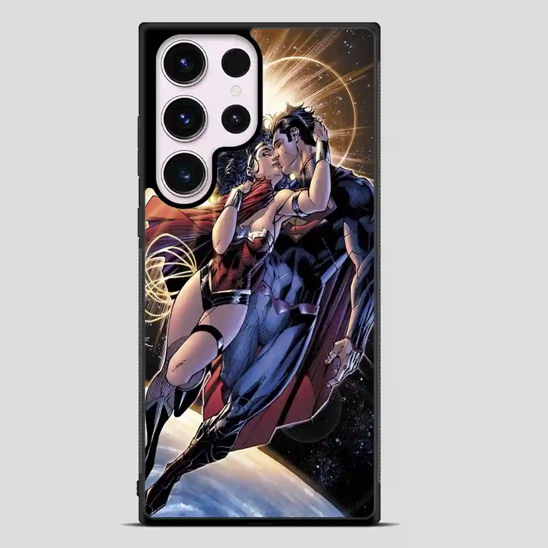 Wonder Woman Kiss Superman Samsung Galaxy S23 Ultra Case