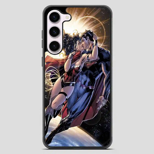 Wonder Woman Kiss Superman Samsung Galaxy S23 Case