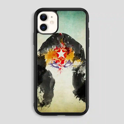 Wonder Woman Painting Watercolor iPhone 11 Case