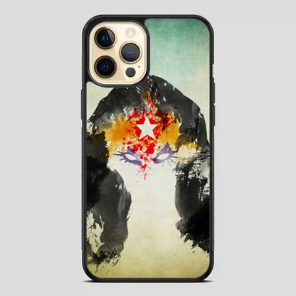 Wonder Woman Painting Watercolor iPhone 12 Pro Case