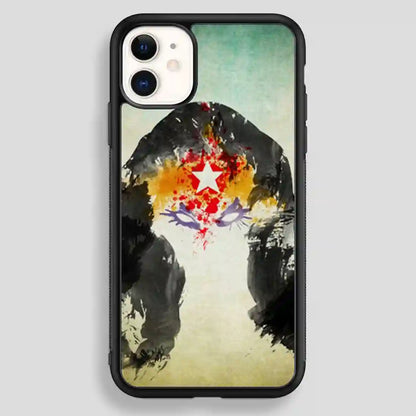 Wonder Woman Painting Watercolor iPhone 12 Case