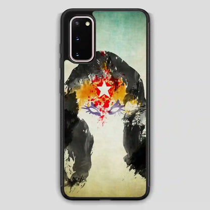 Wonder Woman Painting Watercolor Samsung Galaxy S20 Case