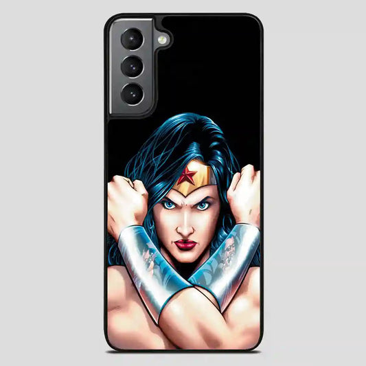 Wonder Woman Strong Cool Samsung Galaxy S21 FE Case