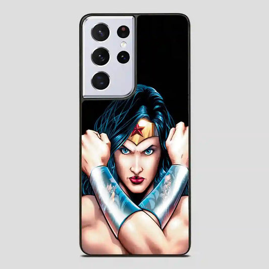 Wonder Woman Strong Cool Samsung Galaxy S21 Ultra Case