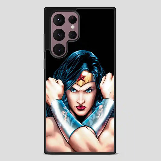 Wonder Woman Strong Cool Samsung Galaxy S22 Ultra Case