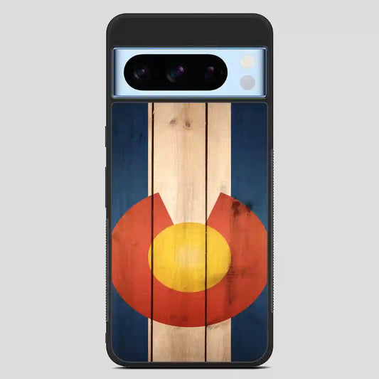 Wood Colorado State Flag Cool Google Pixel 8 Pro Case