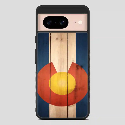 Wood Colorado State Flag Cool Google Pixel 8 Case