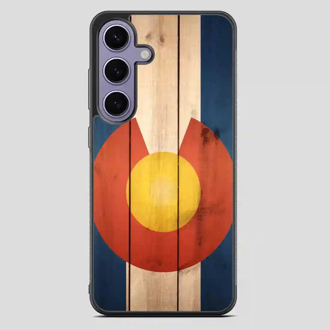 Wood Colorado State Flag Cool Samsung Galaxy S23 Plus Case