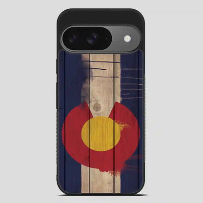 Wood Colorado State Flag Retro Google Pixel 9 Case