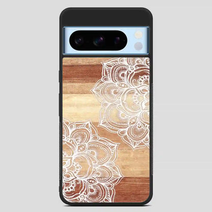 Wood Mandala Google Pixel 8 Pro Case