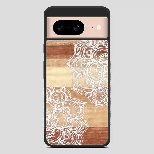 Wood Mandala Google Pixel 8 Case