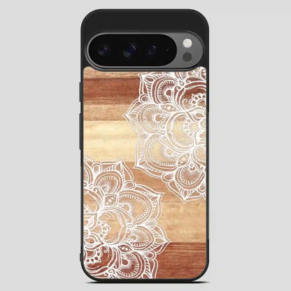 Wood Mandala Google Pixel 9 Pro XL Case